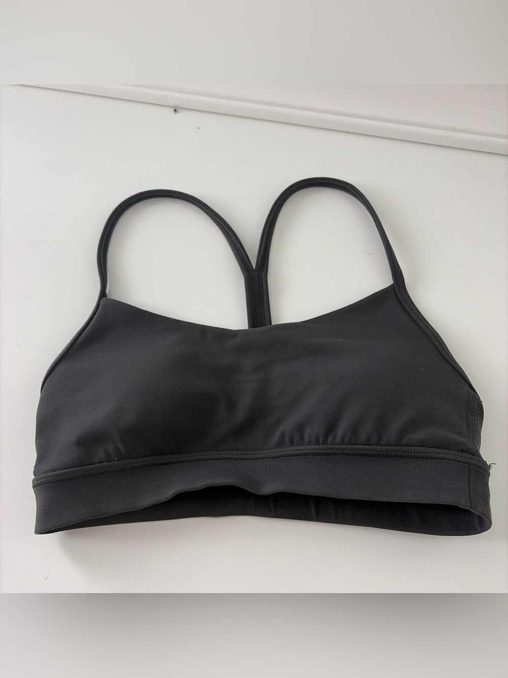 lululemon athletica Black Strappy Sports Bralette